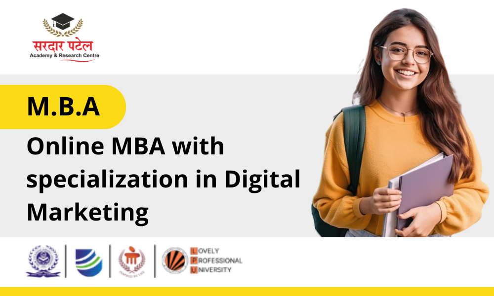 Online MBA with specialization in Digital Marketing