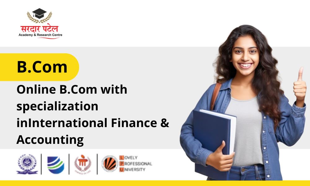 Online B.Com with specialization in International Finance & Accounting