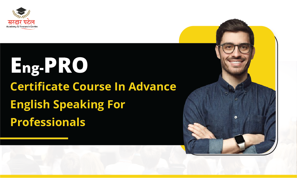 Certificate Course in Advance English Speaking For Professionals